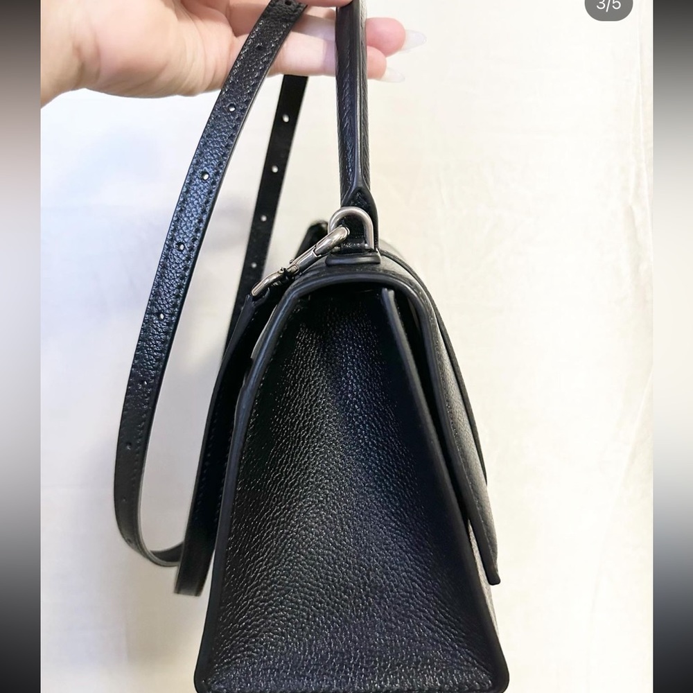 ✨BALENCIAGA
Hourglass Small Calfskin Top-handle/Crossbody bag✨ - Picture 5 of 9